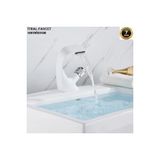 Banyo Lavabo Bataryası Beyaz Şelale Tasarım 7 Yıl Garantili