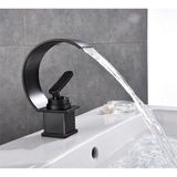 Banyo Lavabo Bataryası Mat Siyah Yeni Şelale Model 5 Yıl Garantili