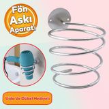 Banyo Lavabo Kuafor Salonu Berber Fon Makina Asma Sac Kurutma Makinasi Metal Aparat Askisi