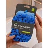 Banyo Lif Süngeri Body Scrubber Köpük Artırıcı Duş Lifi Vücut Temizleme Vchy-6984 Mavi krem