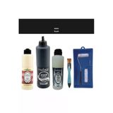 Banyo Mutfak Boyası-Cadence Multi H-060 Siyah 500Ml Pya250ml Taş Vernik Mat 250Ml Saten Rulo