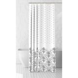 Banyo Perdesi 1x110x200 Tek Kanat Duş Perdesi Halka Hediyeli 1228 Çok Renkli