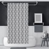 Banyo Perdesi 1x110x200 Tek Kanat Duş Perdesi Halka Hediyeli Duşakabin Perdesi 2111