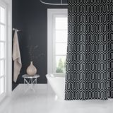 Banyo Perdesi 1x120x200 Tek Kanat Duş Perdesi Halka Hediyeli 1076