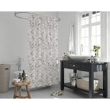 Banyo Perdesi - Tek Kanat Duş Perdesi, Polyester Kumaş Duşakabin Perdesi 180X200 cm Küvet Perdesi - 180 x 200 cm - Renkli