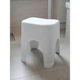 Banyo Taburesi Hasta Ve yaşlı Yıkama taburesi Kaymaz Taban - Beyaz