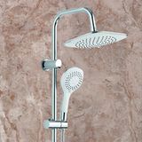 Banyo Tepe Duş Başlığı Beyaz Tepe Duş Başlık - Çok Renkli