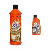Banyo Tüm Boru Tipleri Için Jel Lavabo Açıcı 1000 ml ve Mr Muscle Mutfak Için Jel Lavabo Açı - 0,01 gr