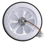 Banyo Wc Havalandirma Aspiratoru Fani Aksiyel Baca Kirli Hava Kotu Koku Fan Metal Vantilator 160 Mm