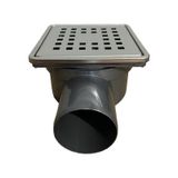 Banyo Yer Süzgeci 10X10 Q50 Çelik Çerçeve Kötü Kokulara Son