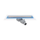 BanyoLine Sukar Line 2 Plain 50 cm Izgaralı Duş Kanalı