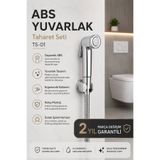 banyonatural TS-01 ABS Taharet Seti Yuvarlak Taharetmatik Taharet Seti