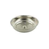 banyosepeti Krom Osmanlı Tuğralı Hamam Tası – 20 cm, 300 gr, Tok ve Dengeli Yapı