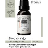 Baobab Yağı 20ML Nemlendirici Yağ Saç Bakımı Cilt Bakımı Etkili - 20 ml