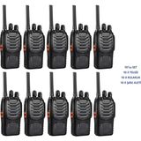 Baofeng BF Pmr El Telsizi 10'lu Set (Kulaklık Dahil) - 10'lu Paket