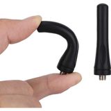 Baofeng Zastone Baofeng Retevis Pmr Dişi 6cm Uhf Esnek Anten Telsiz Tamir - Siyah