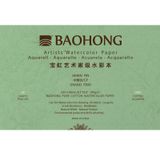 Baohong: Profesyonel: Saf Pamuk Suluboya Kağıt Bloğu: 300gsm: 20 Yaprak: 15x23cm: Orta