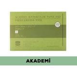 Baohong Suluboya Akademi Blok Defteri (Cold Press) 38x26cm, %100 Pamuk, 200gr (20 Yaprak)