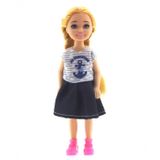 Baonier Denizci Elbiseli 14 cm Sarışın Tekli Kız Bebek