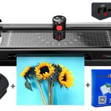 Baove Ocw380 A3 Laminasyon Makinesi Ve Kağıt Kesme Makinesi + 20 Pvc Film