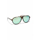 Bappir Aneta Pilot Model Leopar Çerçeve Degrade Yeşil Cam Unisex Güneş Gözlüğü Uv400 Filtre Korumalı