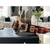 Bappir Kadın G-Wu Model Vintage Güneş Gözlüğü - Desenli