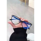 Bappir Mavi Işık Korumalı Optik Uyumlu Tablet Tv Bilgisayara Karşı Koruyucu Blue Block Kadın Gözlük - Siyah