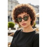 Bappir Melora Tokalı Cat Eye Ultra Hafif Leopar Çerçeve Turkuaz Güneş Gözlüğü