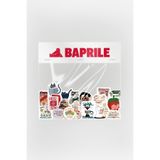 Baprile Kitap Temalı Sticker Paketi 20 Parça Bookish Kaliteli Su Geçirmez Laptop Termos Telefon Etiket Seti