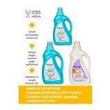 Baproy Bebekler Için Bitkisel Çamaşır Deterjanı 2 Lt+bitkisel Çamaşır Yumuşatıcısı Doğal Lavanta Yağlı 1 Lt