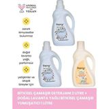 Baproy Bitkisel Çamaşır Deterjanı 2 Lt + Bitkisel Çamaşır Yumuşatıcısı Doğal Lavanta Yağlı 1 Lt
