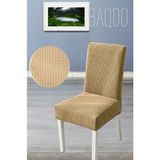 Baqdo Sandalye Örtüsü Likralı Yüksek Kaliteli ve Esnek Yıkanabilir Sandalye Kılıfı Pitikare ( 1 adet ) - 35 x 50 cm - Acı Kahve