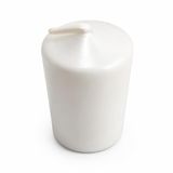 Bar Mum Kısa 3,5x5cm Metalik Inci Renk Kısa Pamuk Fitil Parafin Wax Dumansız Kokusuz 1 Adet