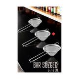 Bar Süzgeci Bar Strainer 3 Boy Set 5 7 8 cm - Çok Renkli - Orijinal