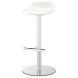 Bar taburesi, beyaz, 76 cm