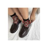BARAK SHOES Kadın Yüksek Kaymaz Taban Oxford Loafer Ayakkabı