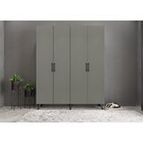 Baramolife Dört Kapaklı Ayakkabılık Antrasit P.d.a._2_140cm