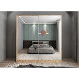 Baramolife GRH3 Harika Sürgülü Çam 240 cm Gardrop