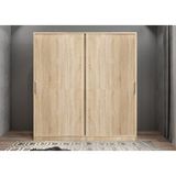 Baramolife GRLE5 Eko Life Sürgülü Meşe 208 cm Gardrop