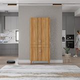 Baramolife Kahve Köşesi Çok Amaçlı Mutfak Dolabı Ceviz M.i.b_5_80cm