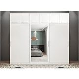 Baramolife Zirve Sürgülü Gardırop Beyaz G.r.z_180cm