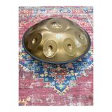 BARAN MÜZİK Steel Handpan 9 Nota Re Minör Çanta Renkli Kuşak Bakım Yağı