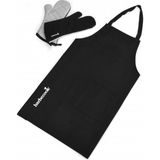 Barbecook Önlük Uzun Eldiven Seti 40 cm - Siyah - 1 Adet