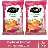 Barbekü Aromalı Fırınlanmış Cips 75 gr X2 Adet