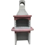 Barbekü Özkoca Bims Beton Barbekü 80'lik Davlumbazlı Model