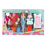 Barbie 02259 Cindy Doll Dolaplı Bebek Oyun Seti