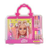 Barbie B-0300 Boyama Seti-Çantalı