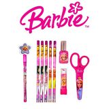 Barbie BARBİE Kurşun Kalem ve Okul Seti 9 PARÇA