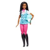 Barbie Barbie Mysteries'ten "Brooklyn" oyuncak bebek ve aksesuarları: Gizemli at macerası", moda bebek, çıkarılabilir binici kıyafeti ve kask dahil, HXJ39