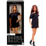 Barbie Basics Model 01 Esmer Saçlı Koleksiyoncu Bebek, Siyah Mini Elbise Ve Ayakkabı, Evrensel Uygun